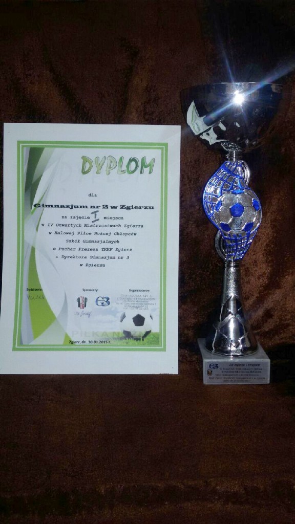 dyplom i puchar
