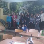 wspólne zdjęcie z uczestnikami lekcji