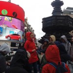 32. Na Picadilly Circus z naszą pilotą Panią Anią